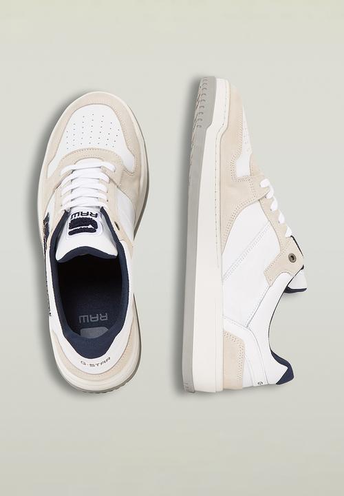 G-STAR - Grid bsc m - white & grey