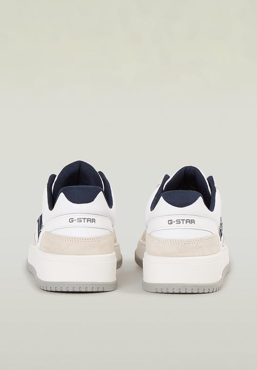 G-STAR - Grid bsc m - white & grey
