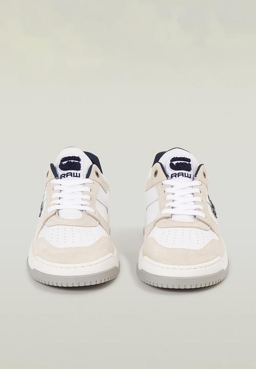 G-STAR - Grid bsc m - white & grey