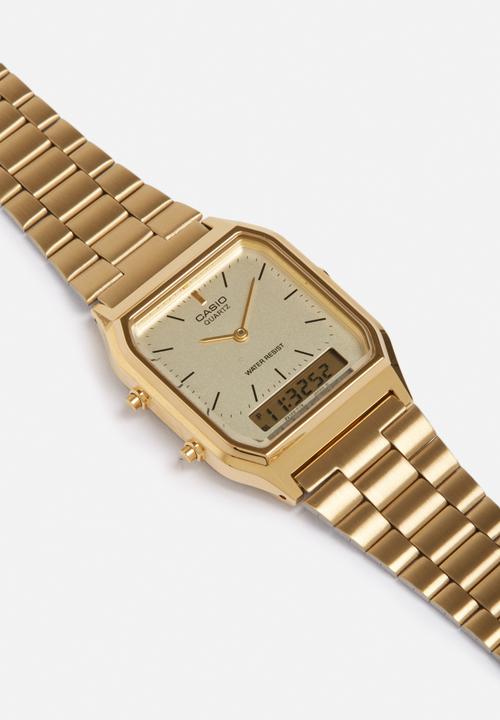 Casio - Analogue watch AQ230GA-9D-gold