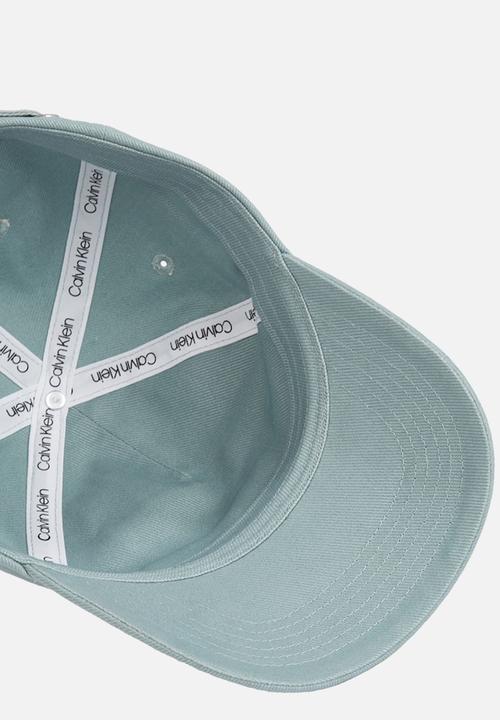 Calvin Klein - Printed monologo cap - slate