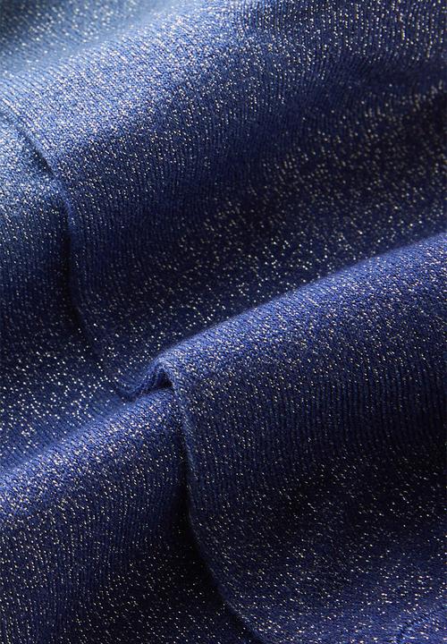 Rubi - Sparkle Mid Crew Sock - Blue Ombre