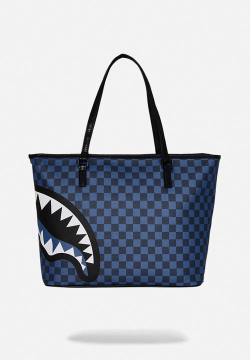 Sprayground - Midnight check tote bag - blue