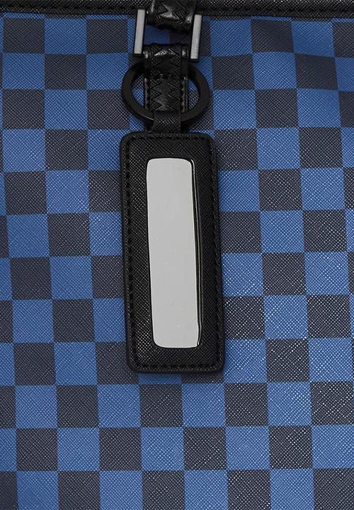 Sprayground - Midnight check tote bag - blue