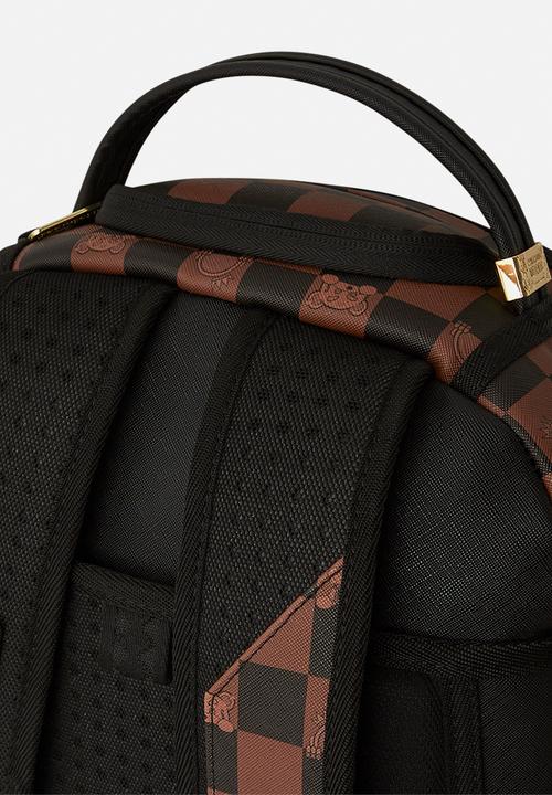 Sprayground - Peeking character check backpack - brown