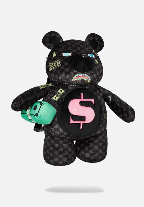 Sprayground - Slime takeover teddy bear - black/Pink