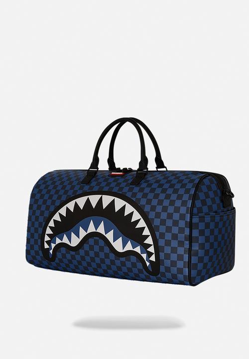 Sprayground - Midnight check emperor duffle bag - blue