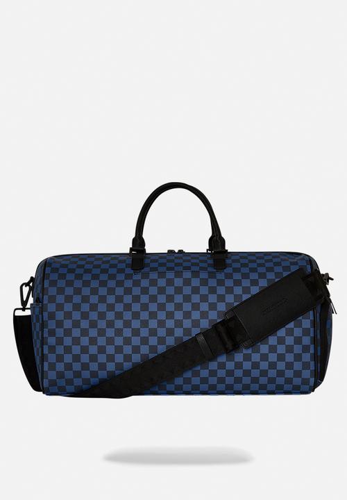 Sprayground - Midnight check emperor duffle bag - blue