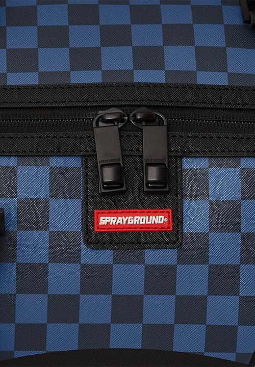 Sprayground - Midnight check emperor duffle bag - blue
