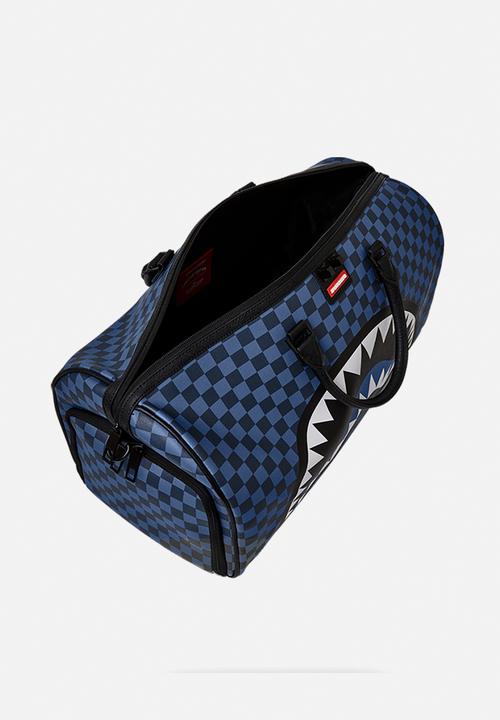 Sprayground - Midnight check emperor duffle bag - blue