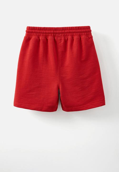 Cotton On - Henry Slouch Short - Varsity Red