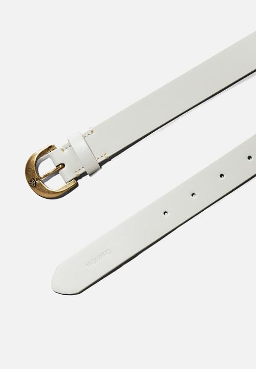 Calvin Klein - Casual pin buckle 25mm- silver birch/antique light gold