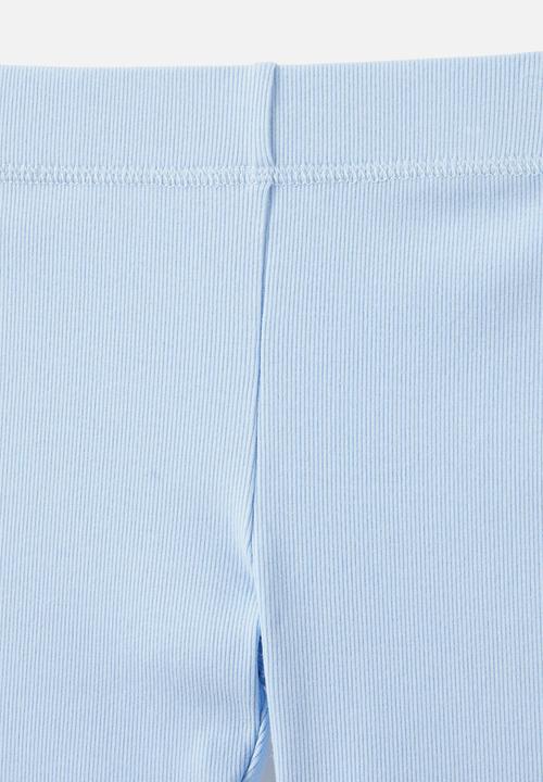 Cotton On - Hailey bike short - dawn blue rib
