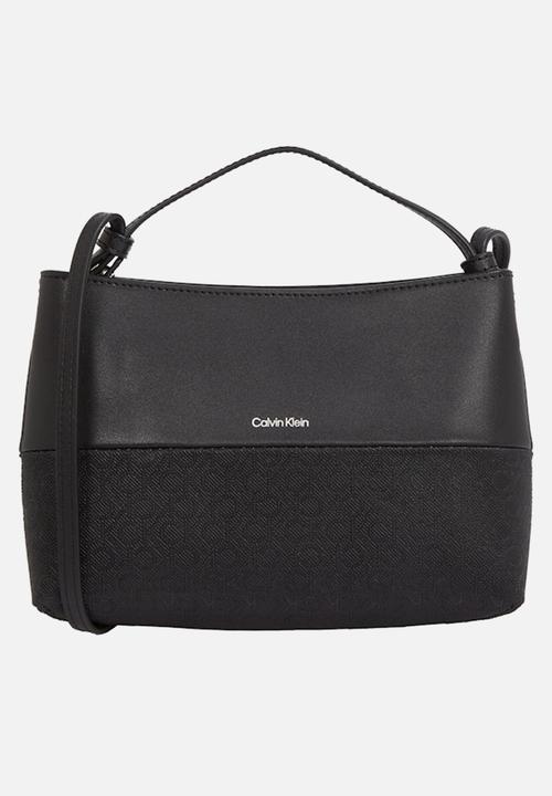 Calvin Klein - Ck mixmedia convertible bag_mono- ck black