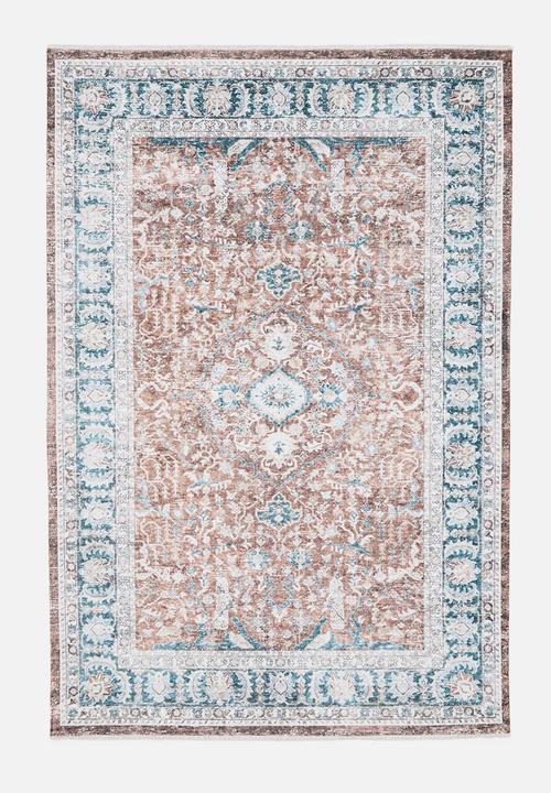 Eve Celeste Antique Rug - Rust