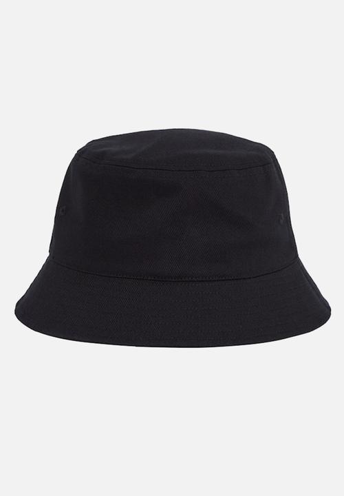 Calvin Klein - Embroidered monogram bucket hat- na black