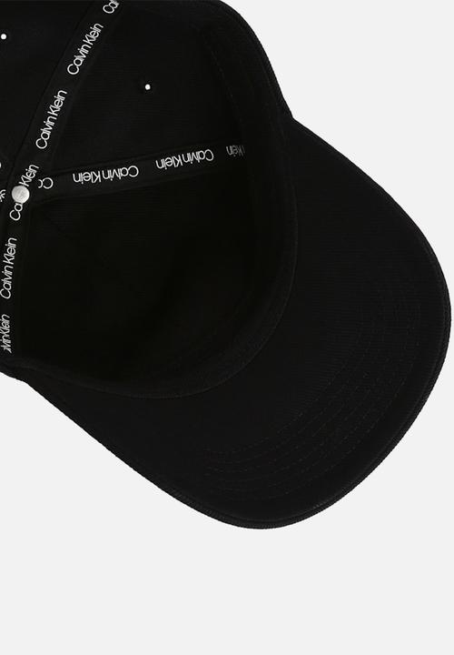 Calvin Klein - Printed monologo cap- na black