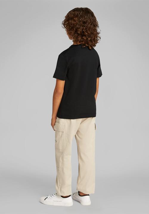 Calvin Klein - Chest monologo ss t-shirt - ck black