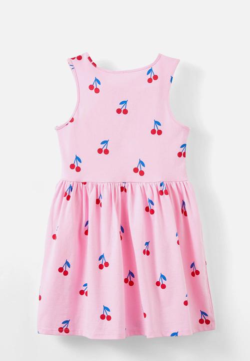 Cotton On - Summer sleeveless dress - fairy pink/cherry
