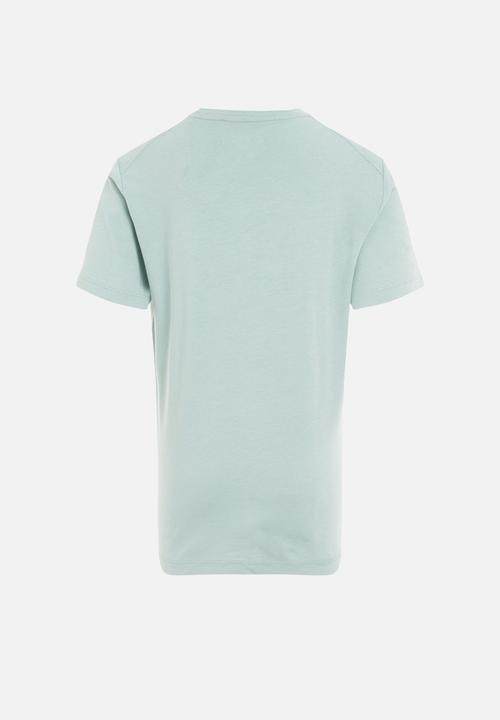 Calvin Klein - Ck monogram ss t-shirt - green surf