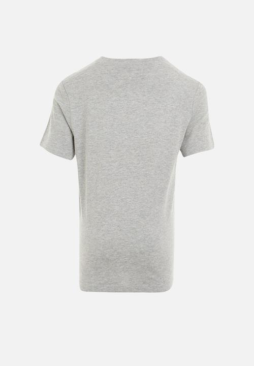 Calvin Klein - Chest monologo ss t-shirt - grey heather