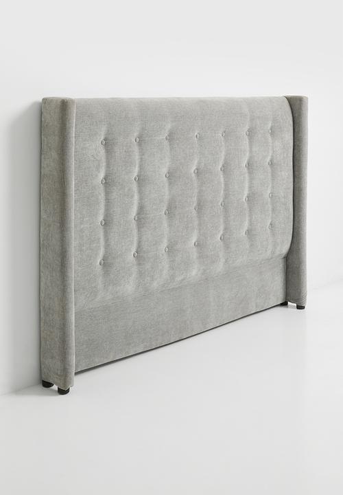 Sixth Floor - Billy Buttoned Headboard - Grey