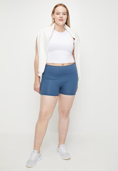 Cotton On - Plus Bondi Everyday Shortie Short - Deep Blue
