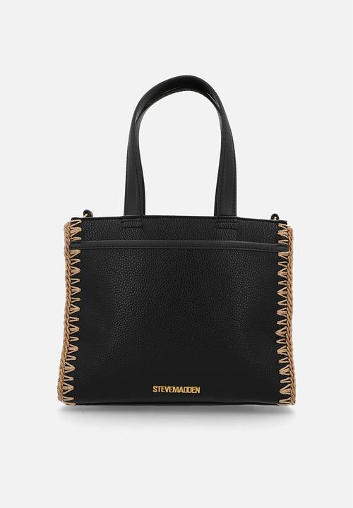 Steve Madden - Baris tote bag-black gold