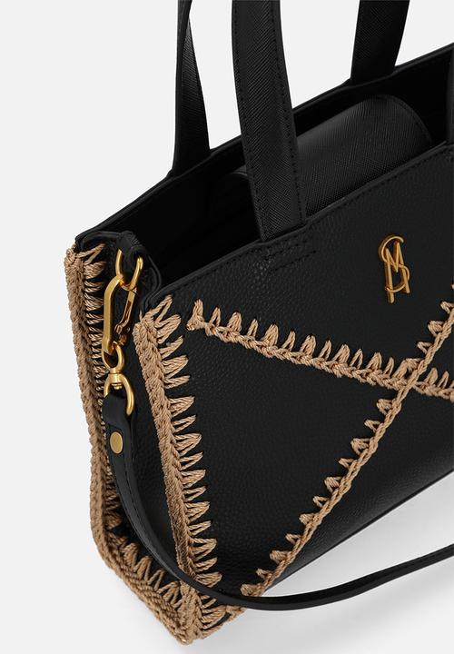 Steve Madden - Baris tote bag-black gold