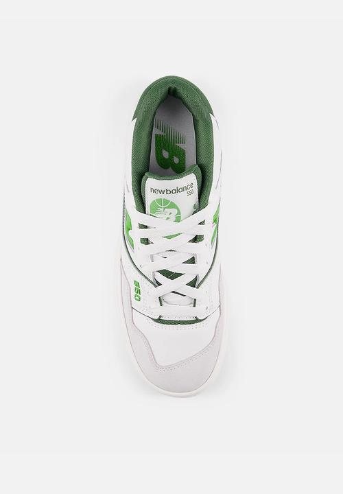 New Balance  - B550 V1 Grade School - Sea Salt/Green
