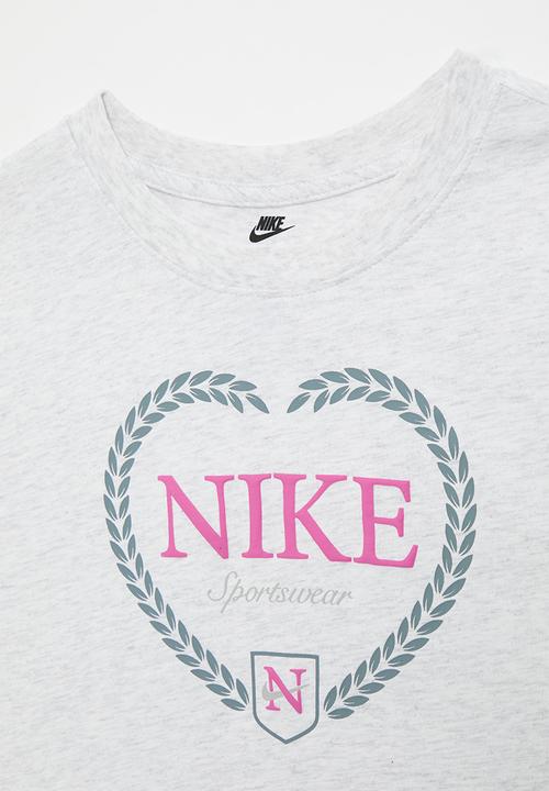 Nike - Nike s/s tee - birch heather