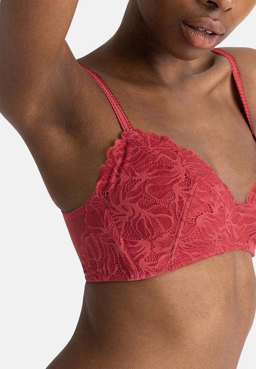 DORINA - Raelynn soft bra - red