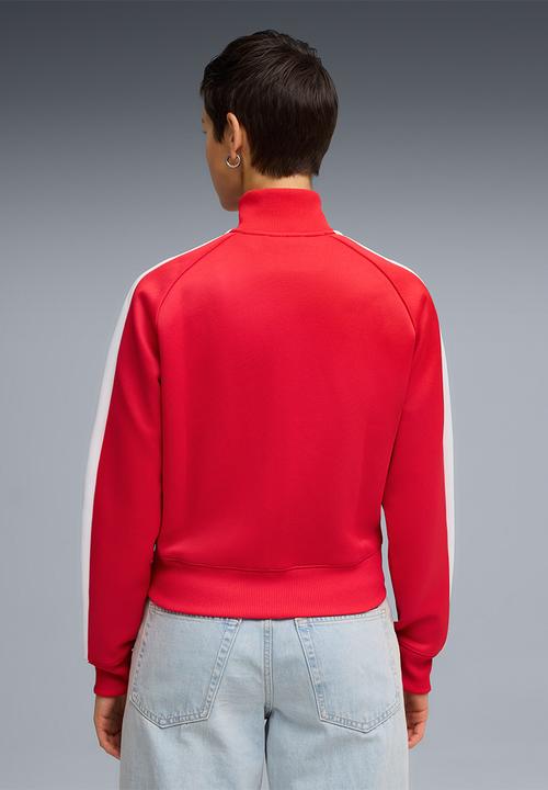 PUMA - T7 Always On Short Track Jacket - For All Time Red