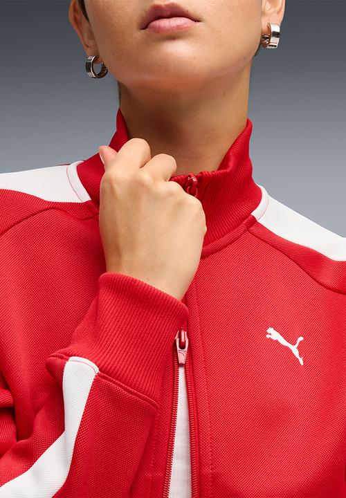 PUMA - T7 Always On Short Track Jacket - For All Time Red