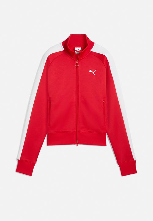 PUMA - T7 Always On Short Track Jacket - For All Time Red