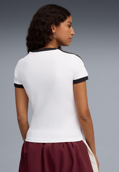 PUMA - T7 Slim Tee - White