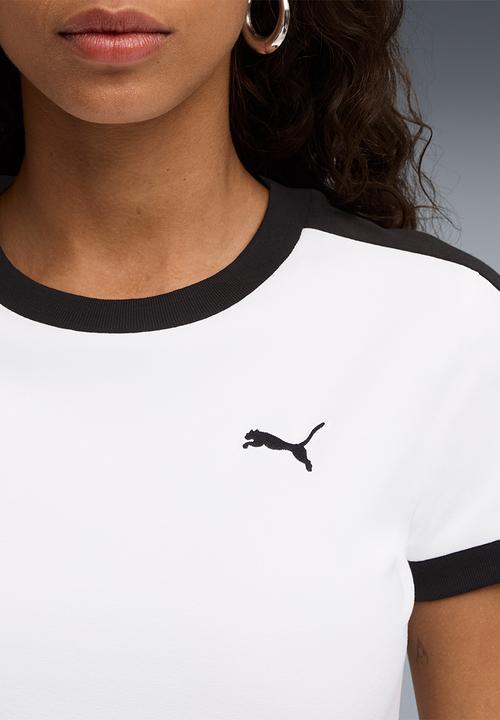 PUMA - T7 Slim Tee - White