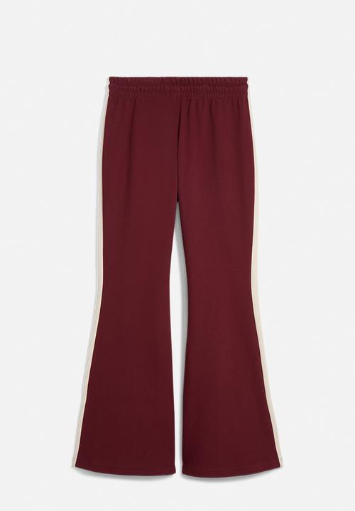 PUMA - T7  Flared Pants - Ruby Shimmer