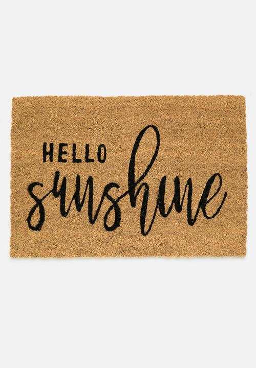 Hello Sunshine Doormat