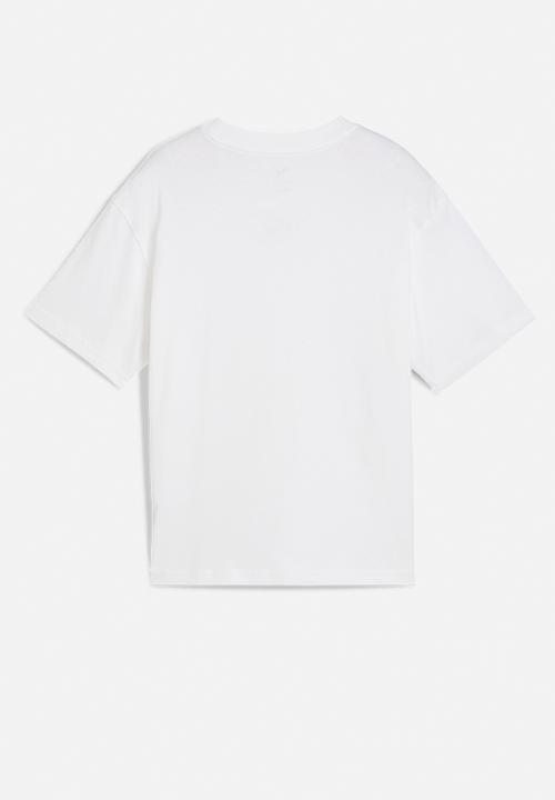 PUMA - Ess Boxy Tee G-Puma White