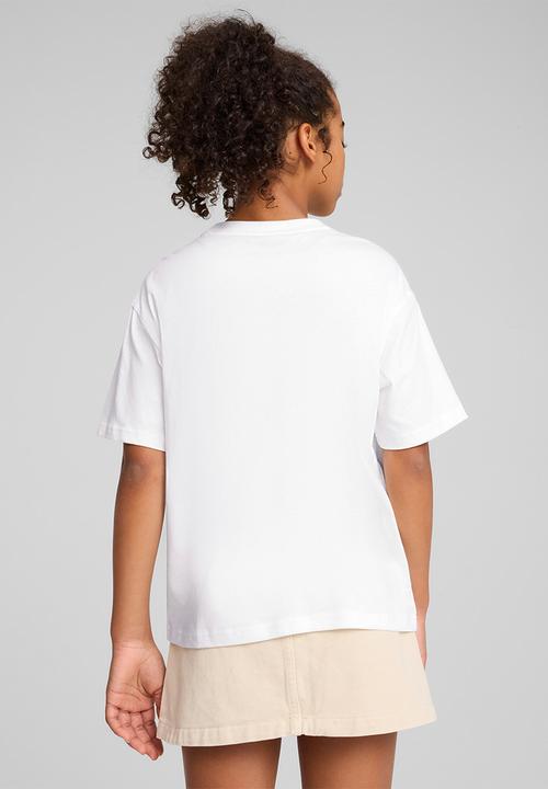 PUMA - Ess Boxy Tee G-Puma White