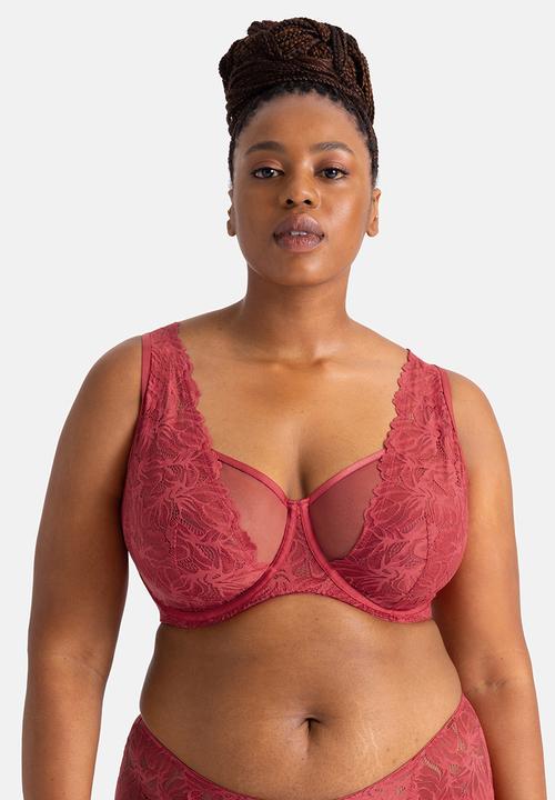 DORINA - Plus Raelynn wired bra - red