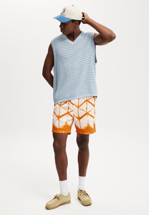 Cotton On - Summer Knit Vest - Light Blue