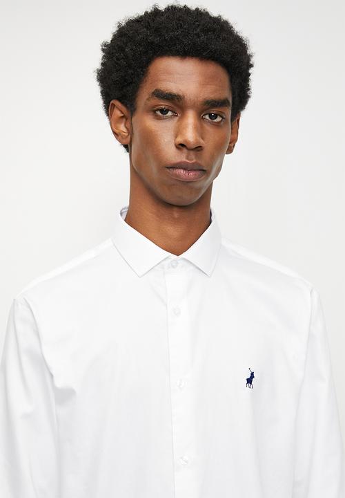 POLO - Greig custom fit greig shirt - white