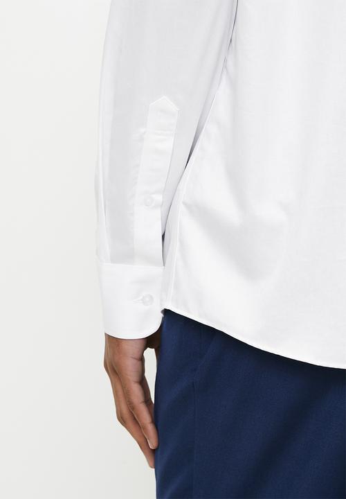 POLO - Greig custom fit greig shirt - white