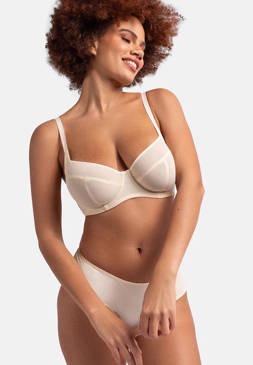 DORINA - Curve Imani 2 pack demi - pink/ivory