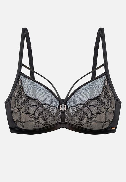 DORINA - Curvy Rowan full cup non wired bra - black