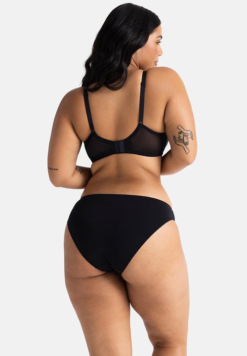 DORINA - Plus Sierra 2pack full cup non wired bra - black/pink