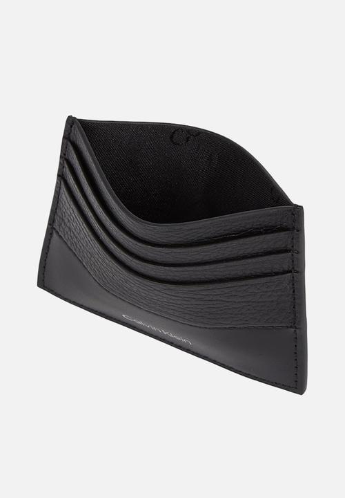 Calvin Klein - Epi Ck Cardholder 6Cc - Black 