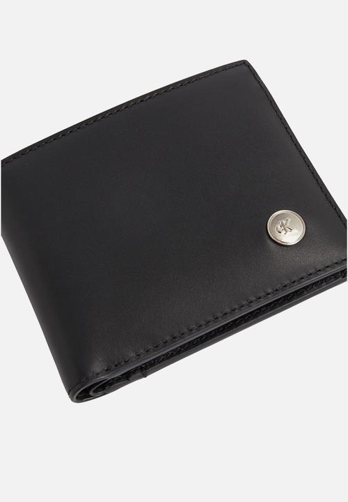 Calvin Klein - Jeans Hardware Bifold W/Coin - Na Black